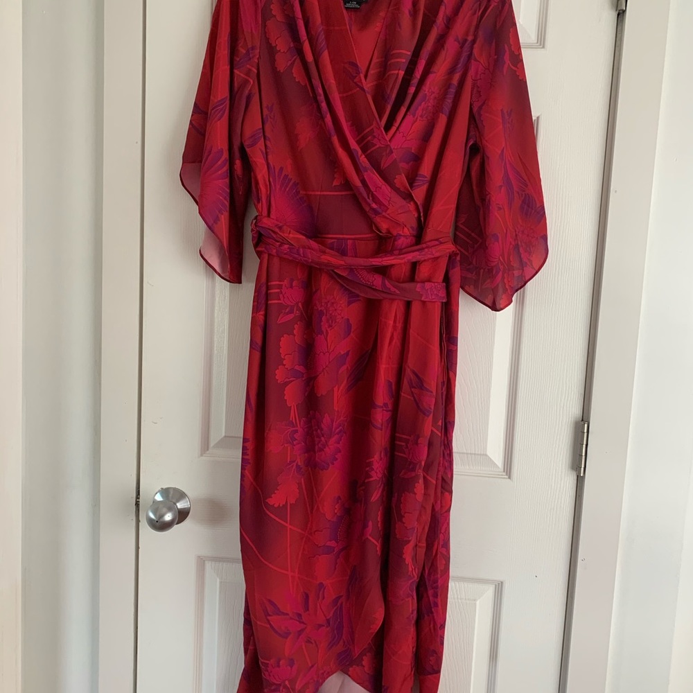 Kimono style dress.
